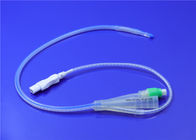 Soft Temperature Sensor 2 Way Silicone Foley Catheter Sterile Thermometric