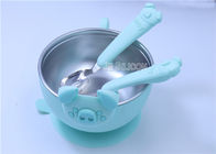 Non Stick Silicone Suction Bowl Dishwasher Microwave Safe Easy Cleaning