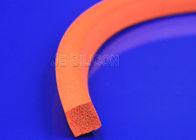 Red Foam Sealing Strip ROHS Compliant Continuous Operating Temperature