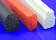Food Grade Silica Gel Thin Foam Strips , Tasteless Foam Air Insulation Strips