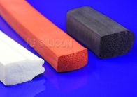 Food Grade Silica Gel Thin Foam Strips , Tasteless Foam Air Insulation Strips