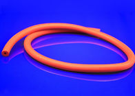 Ultraviolet Resistance Silicone Sponge Tubing , Red Rubber Foam Insulation Tube