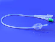 Fr8 Fr26 Disposable Urinary Medical Silicone Foley Catheter