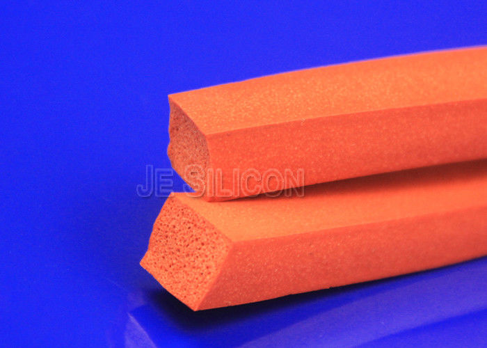 Red Foam Sealing Strip ROHS Compliant Continuous Operating Temperature
