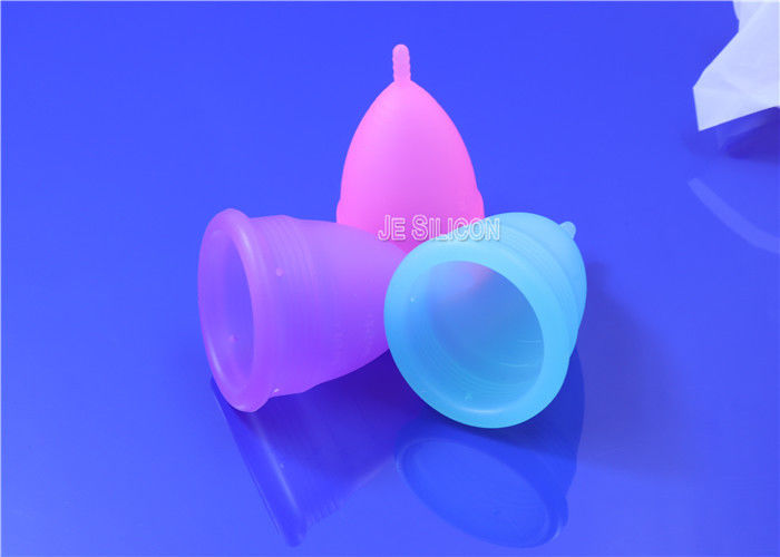 Replaceable Medical Grade Silica Gel Lady Menstrual Cup Organic Collapsible