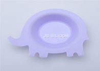 Elephant Shape Silicone Baby Products ,  FDA Approved Silicone Toddler Plates