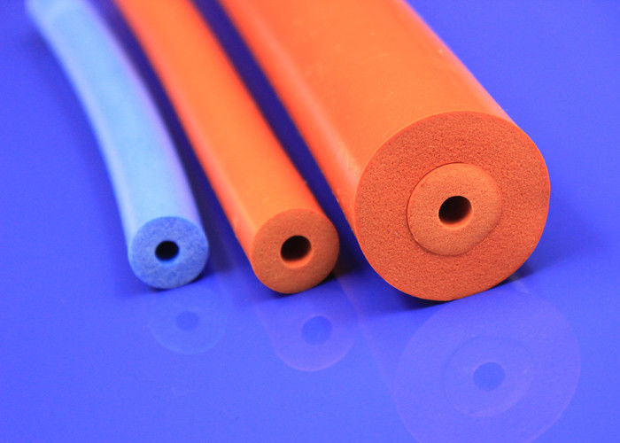 Customized High Density Foam Rubber Tubing , Household Foam Protection Tubes