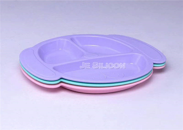 LFGB Grade Silicone Placemat Plate , Non Toxic Smell Baby Placemat Plate